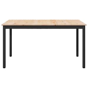 Jídelní stůl Přírodní 150 x 90 x 75 cm Masivní borové dřevo - obrázek 5