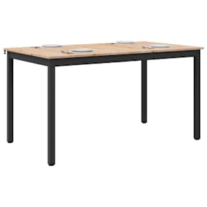 Jídelní stůl Přírodní 150 x 90 x 75 cm Masivní borové dřevo - obrázek 3