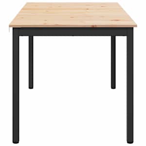 Jídelní stůl Přírodní 150 x 90 x 75 cm Masivní borové dřevo - obrázek 6