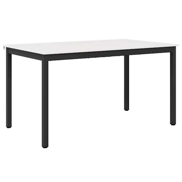 vidaXL S&ouml;&ouml;gilaud Valge 150 x 90 x 75 cm Tahke m&auml;nd