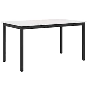 Jídelní stůl Bílá 150 x 90 x 75 cm Masivní borové dřevo - obrázek 2