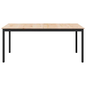 Jídelní stůl Přírodní 180 x 90 x 75 cm Masivní borové dřevo - obrázek 5