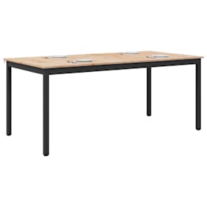 Jídelní stůl Přírodní 180 x 90 x 75 cm Masivní borové dřevo - obrázek 3