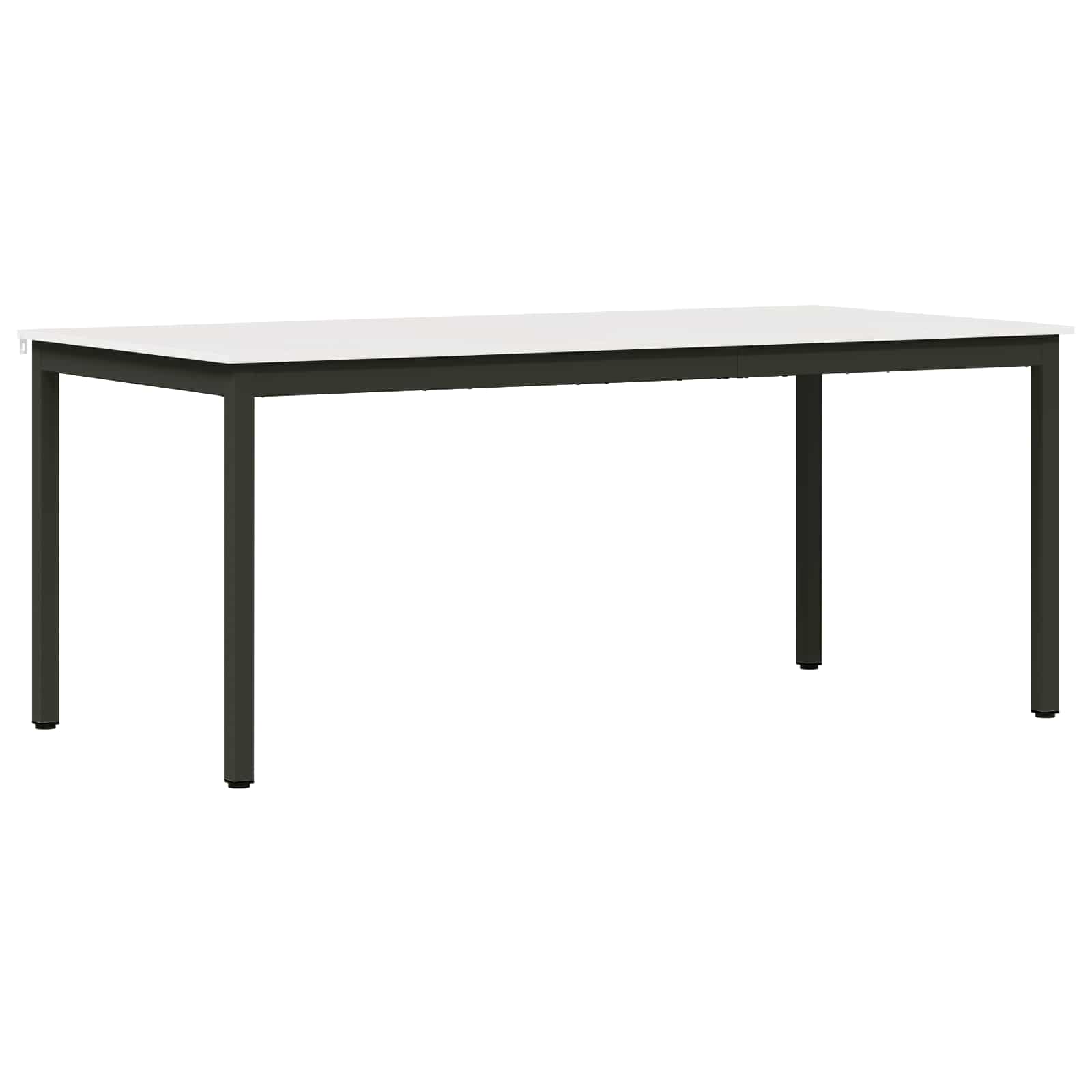 Ruokapöytä Valkoinen 180 x 90 x 75 cm Massiivinen mänty - Image 2