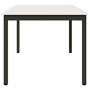 Jídelní stůl Bílá 180 x 90 x 75 cm Masivní borové dřevo - obrázek 6