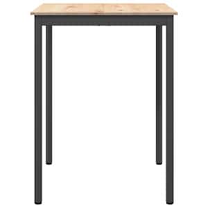 Barový stůl Přírodní 80 x 80 x 105 cm Masivní borové dřevo - obrázek 5