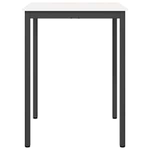 Barový stůl Bílá 80 x 80 x 105 cm Masivní borové dřevo - obrázek 5
