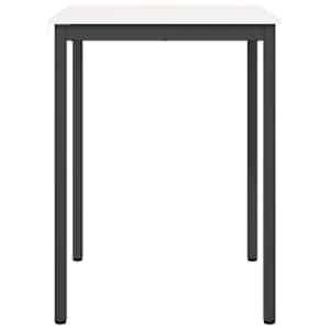 Barový stůl Bílá 80 x 80 x 105 cm Masivní borové dřevo - obrázek 6