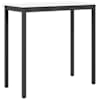 vidaXL Baarilaud Valge 110 x 55 x 105 cm Tahke m&auml;nd