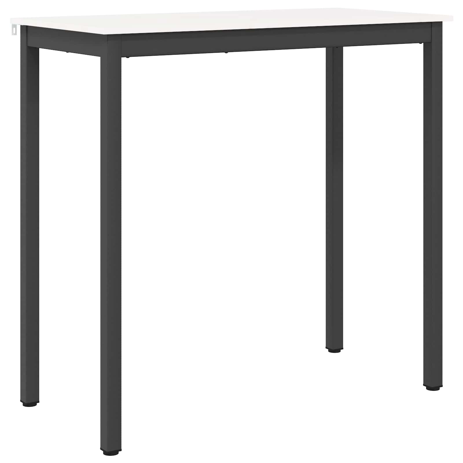 VidaXL Bartafel Wit 110 X 55 X 105 Cm Massief Grenenhout