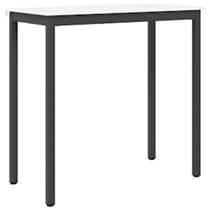 Barový stůl Bílá 110 x 55 x 105 cm Masivní borové dřevo - obrázek 2