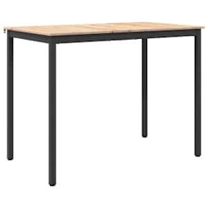 Barový stůl Přírodní 140 x 80 x 105 cm Masivní borové dřevo - obrázek 2