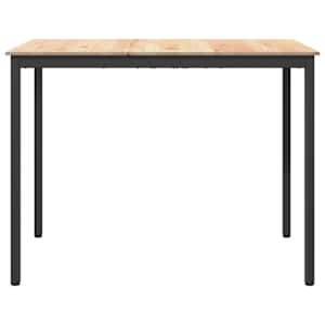 Barový stůl Přírodní 140 x 80 x 105 cm Masivní borové dřevo - obrázek 5