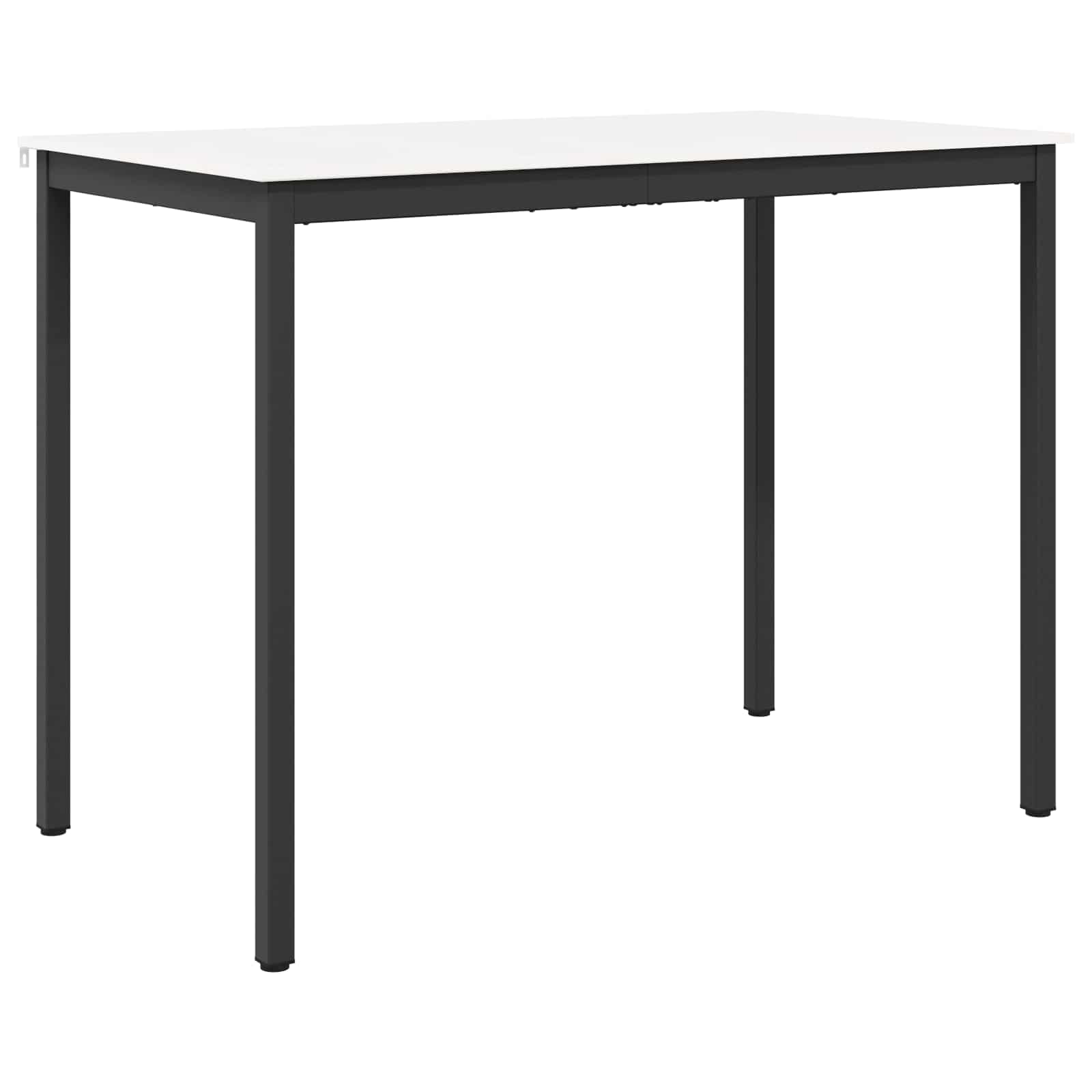 VidaXL Bartafel Wit 140 X 80 X 105 Cm Massief Grenenhout