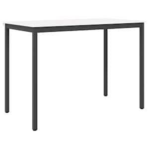 Barový stůl Bílá 150 x 80 x 105 cm Masivní borové dřevo - obrázek 2