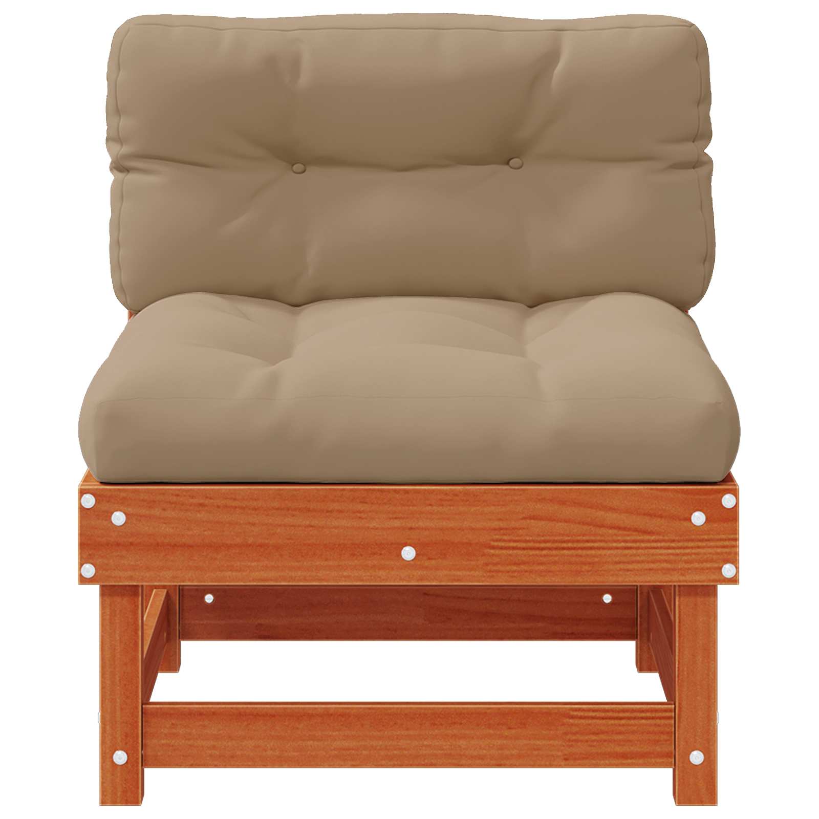 2 Stuk Sectie Sofa Eenheden Massief Vurenhout image 5