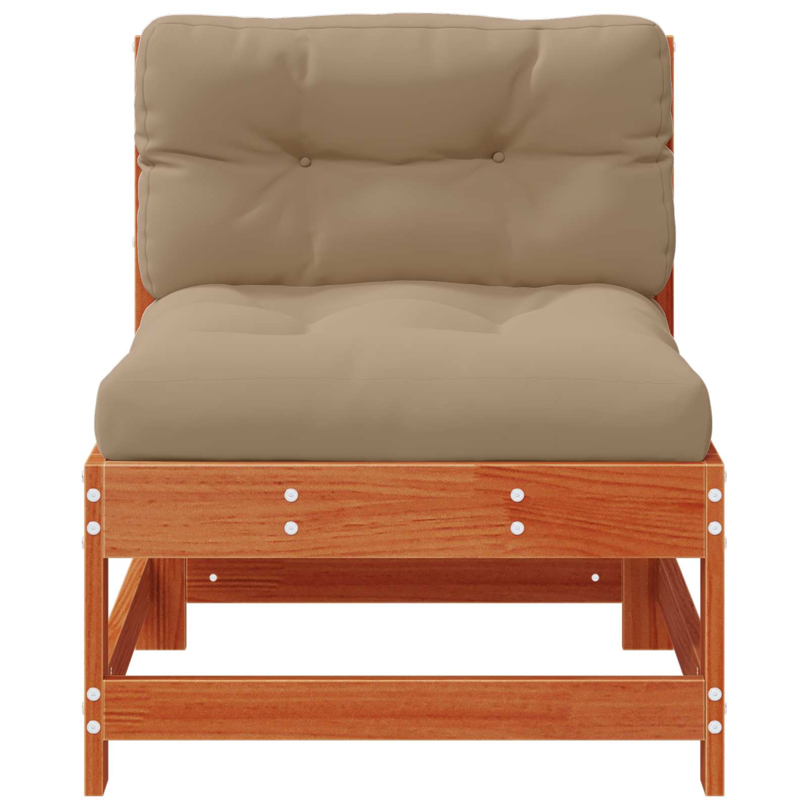 Tuin Midden Sofa Massief grenenhout Wasbruin image 4