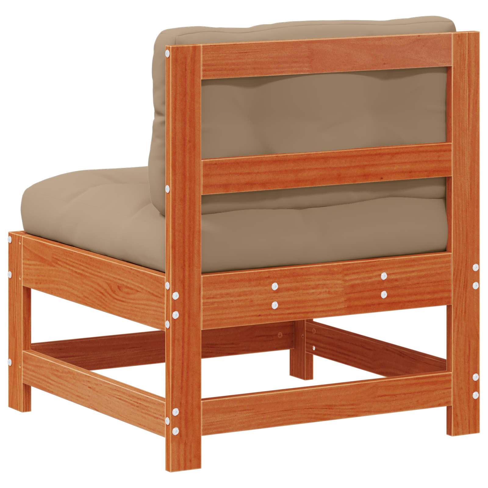 Tuin Midden Sofa Massief grenenhout Wasbruin image 7