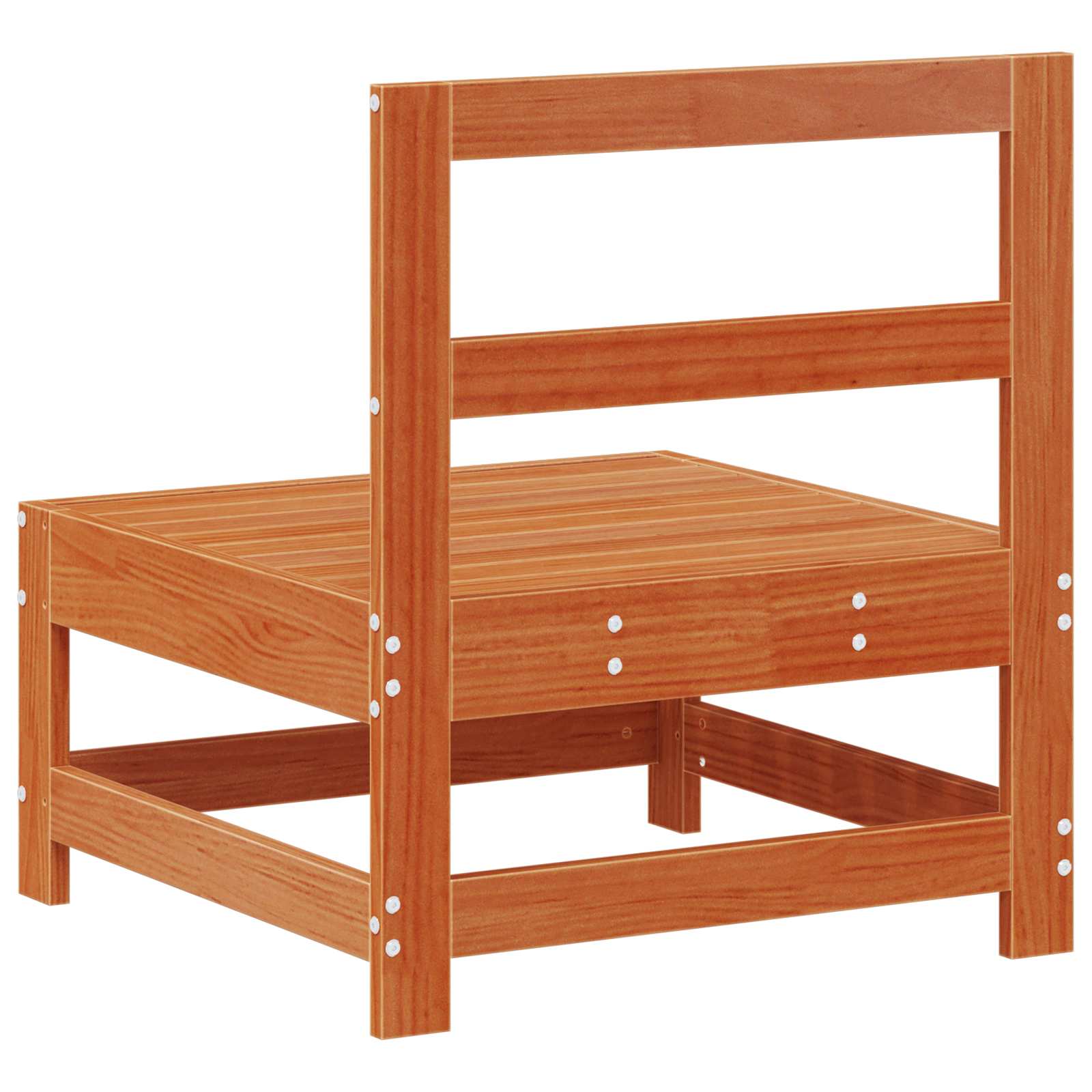 Tuin Midden Sofa Massief grenenhout Waskleur Bruin image 5