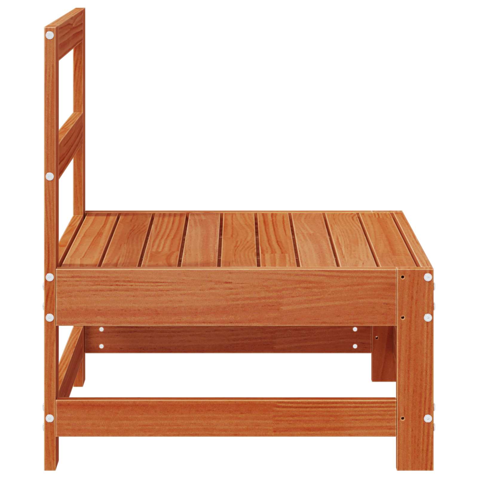 Tuin Midden Sofa Massief grenenhout Wasbruin 124 x 62 x 70,5 cm image 5