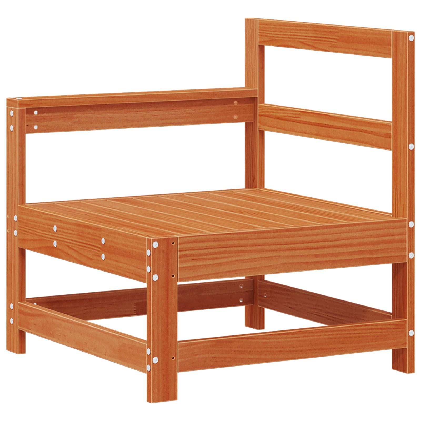 Sectie Sofa Eenheden 3 Stuk Wasbruin Massief grenenhout image 3