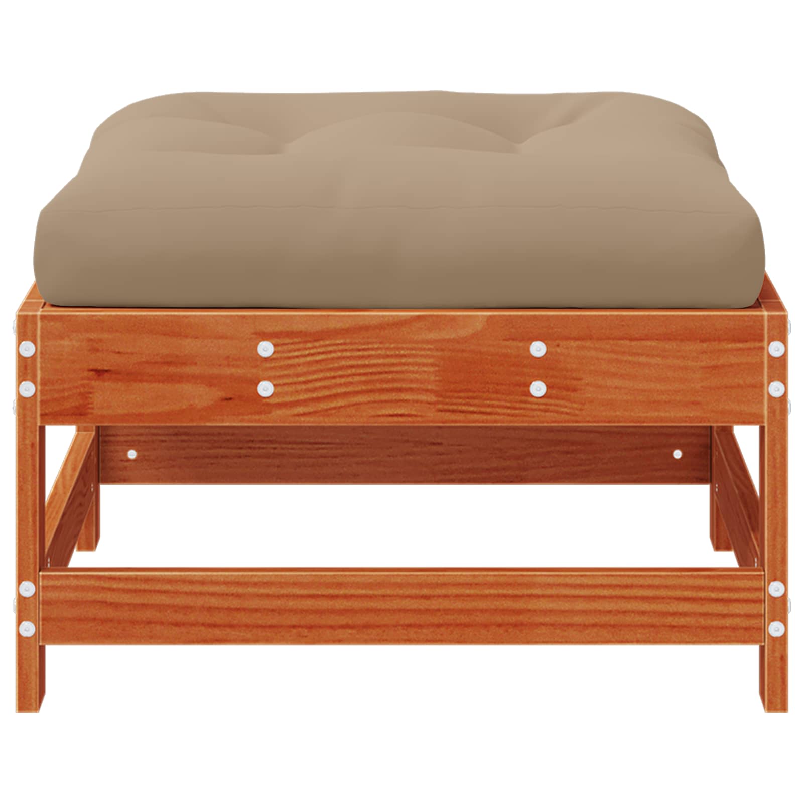 Tuinvoetsteun Massief grenenhout Waskleur Bruin image 4