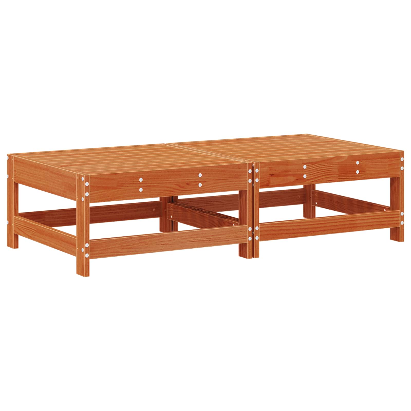 Tuinvoetsteun Massief grenenhout Waskleur Bruin image 3