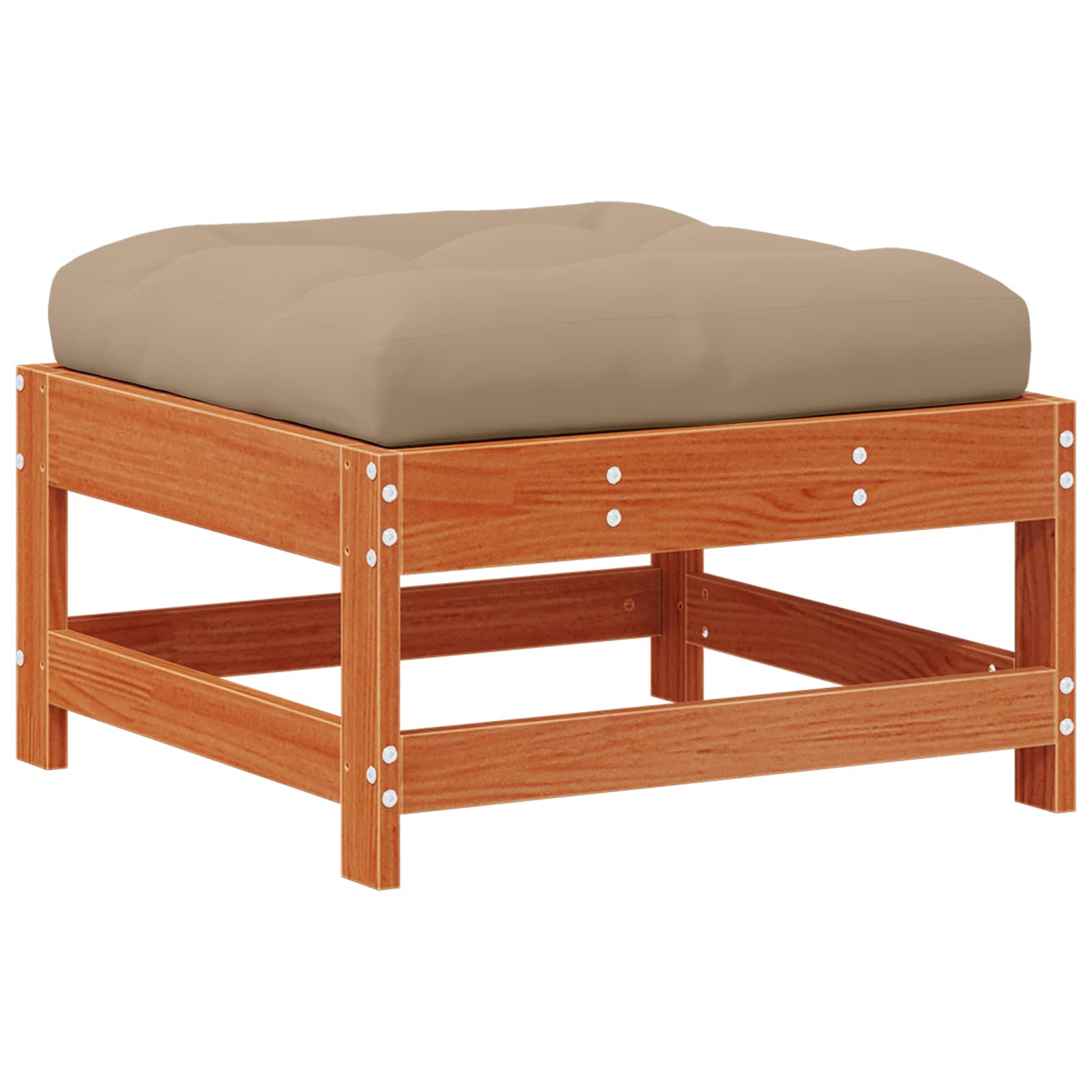 Tuinvoetsteun Massief grenenhout Waskleur Bruin image 7