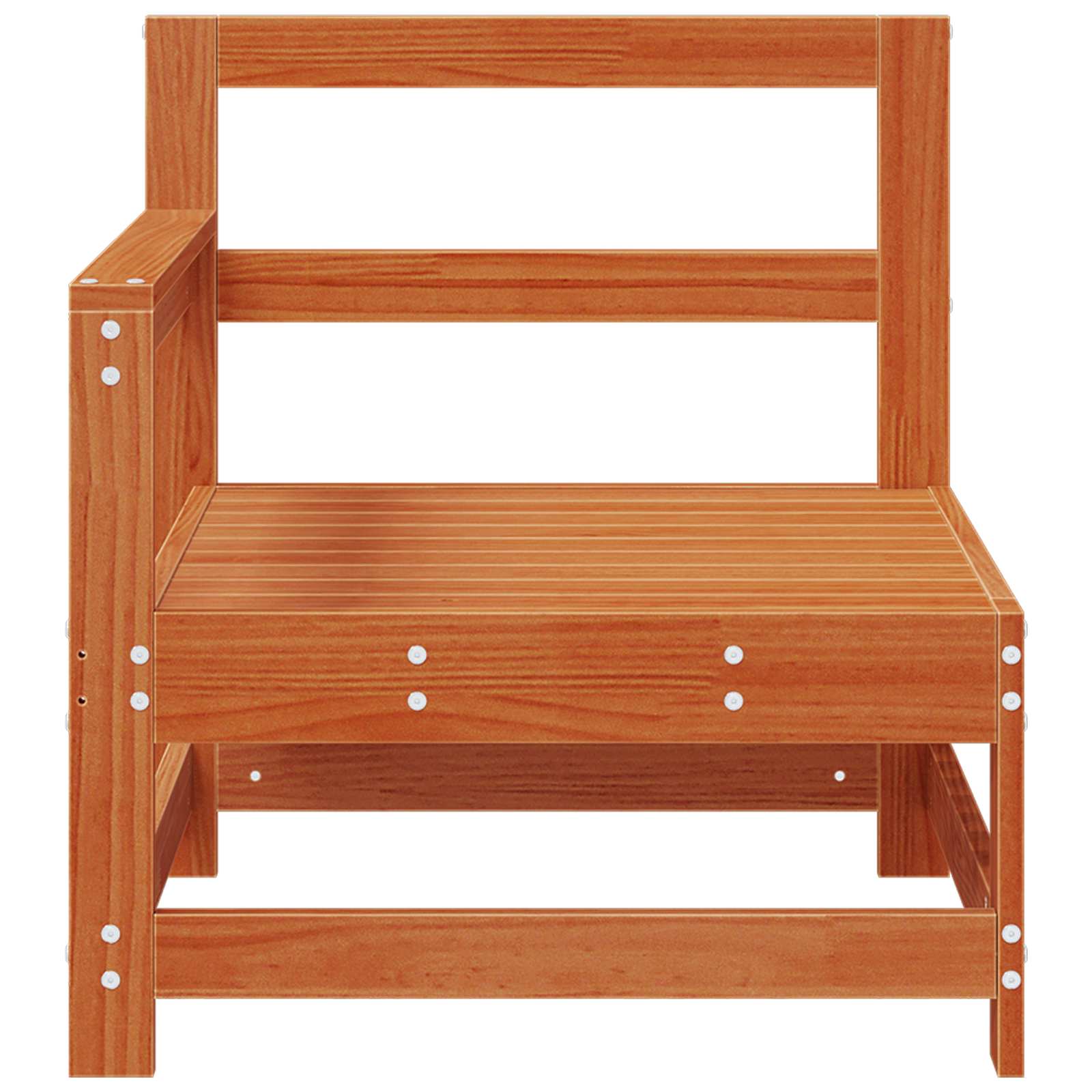 Tuin hoekbank Massief grenenhout Wasbruin 132 x 62 x 70,5 cm image 4