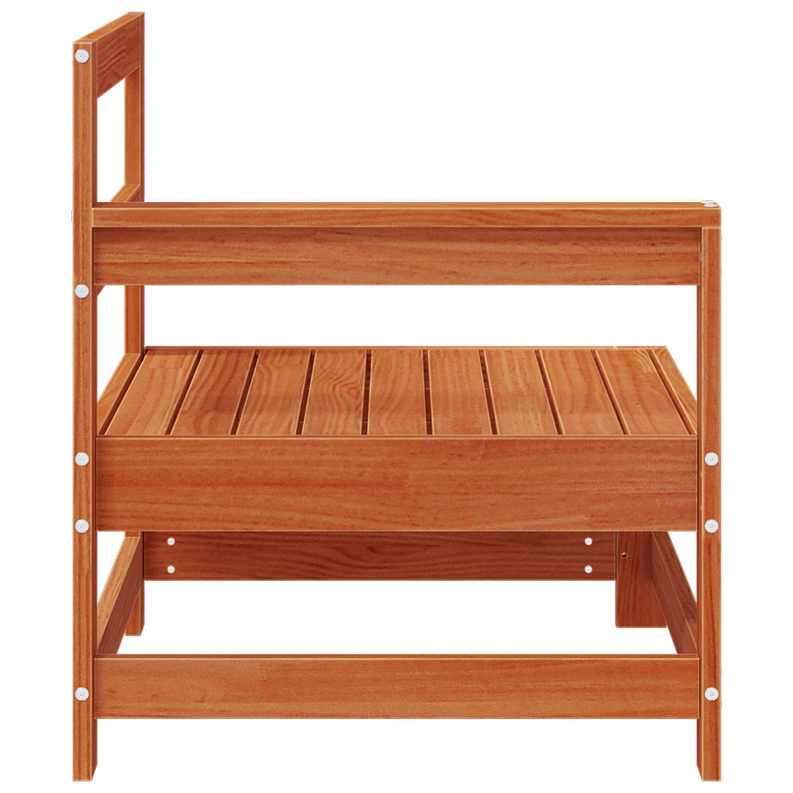 Tuin hoekbank Massief grenenhout Wasbruin 132 x 62 x 70,5 cm image 5