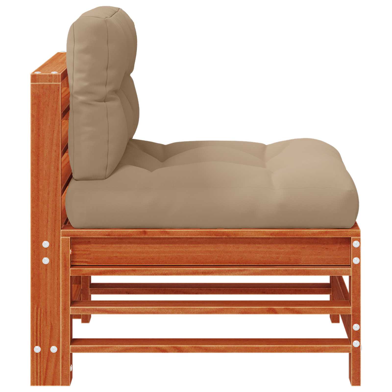 Tuin Midden Sofa Massief grenenhout Wasbruin image 5