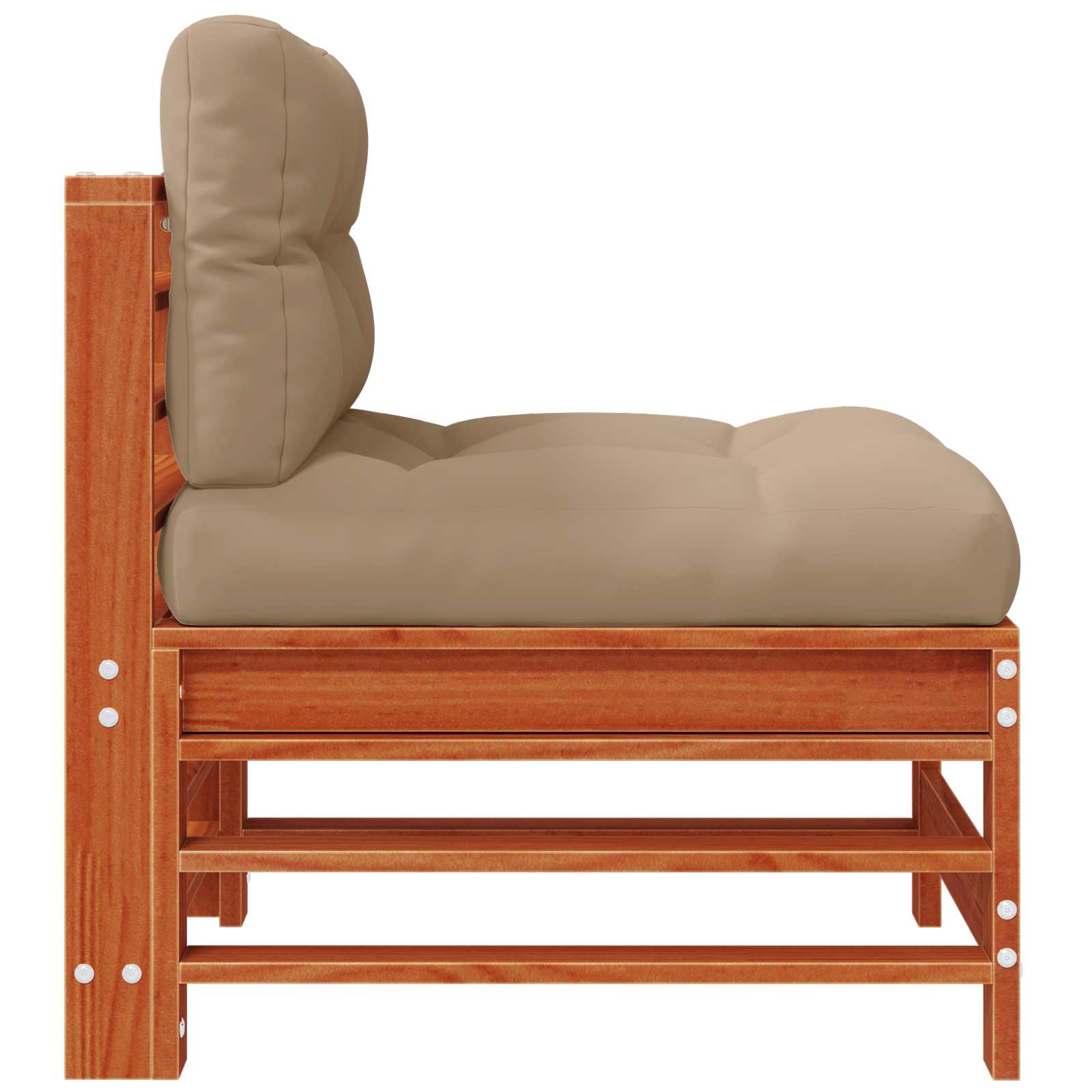 Tuin Midden Sofa Massief grenenhout Wasbruin image 6