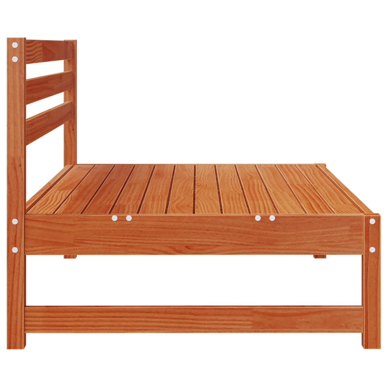 Sectie Sofa Eenheden Massief Vurenhout Waskleur Bruin image 4