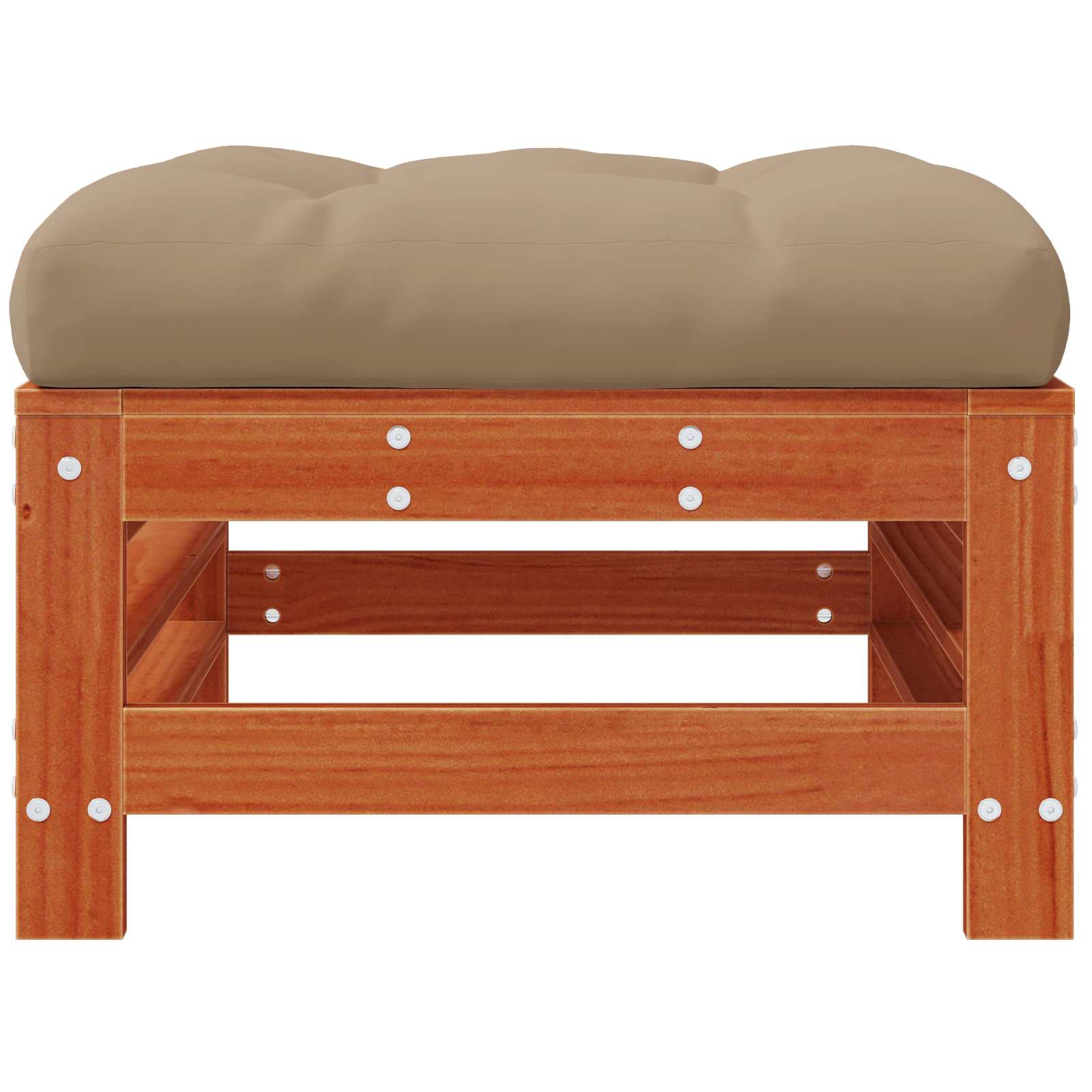 Sectie Sofa Eenheden Massief Vurenhout Waskleur Bruin image 4