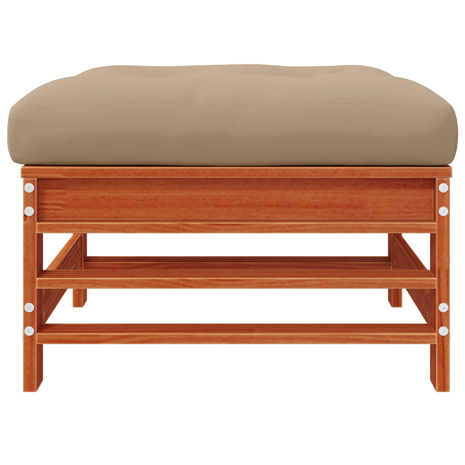 Sectie Sofa Eenheden Massief Vurenhout Waskleur Bruin image 5