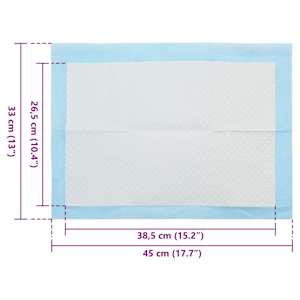 Netkaná textilní podložka pro domácí zvířata 400 pcs 45 x 33 cm - obrázek 13