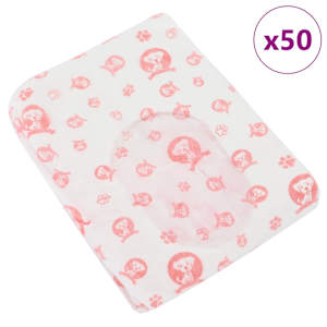 Jednorázová dámská plenková vložka pro psy 50 pcs Bílý XL - obrázek 4
