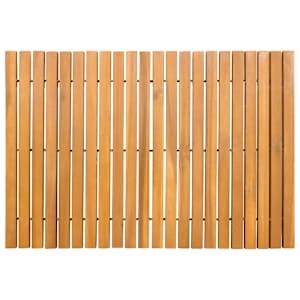 Protiskluzová podložka Hnědá 60 x 40 cm Masivní akátové dřevo - obrázek 7