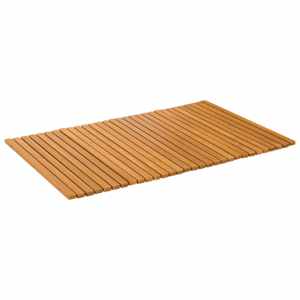 Protiskluzová podložka Hnědá 80 x 50 cm Masivní akátové dřevo - obrázek 2