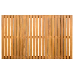Protiskluzová podložka Jednobarevný Hnědá 80 x 50 cm dřevo - obrázek 4