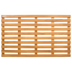 Protiskluzová podložka Hnědá 80 x 48 x 2,5 cm dřevo - obrázek 4