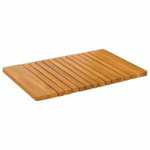 vidaXL Vannimatt Pruun 59 x 40 cm Tugev akatsiapuu