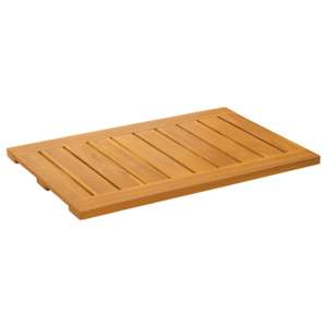 Protiskluzová podložka Hnědá 60 x 40 cm Masivní akátové dřevo - obrázek 4