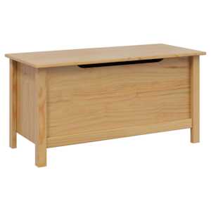 vidaXL Salvestuskarp HILL Meepruun 90 x 40 x 45 cm Tahke m&auml;nd