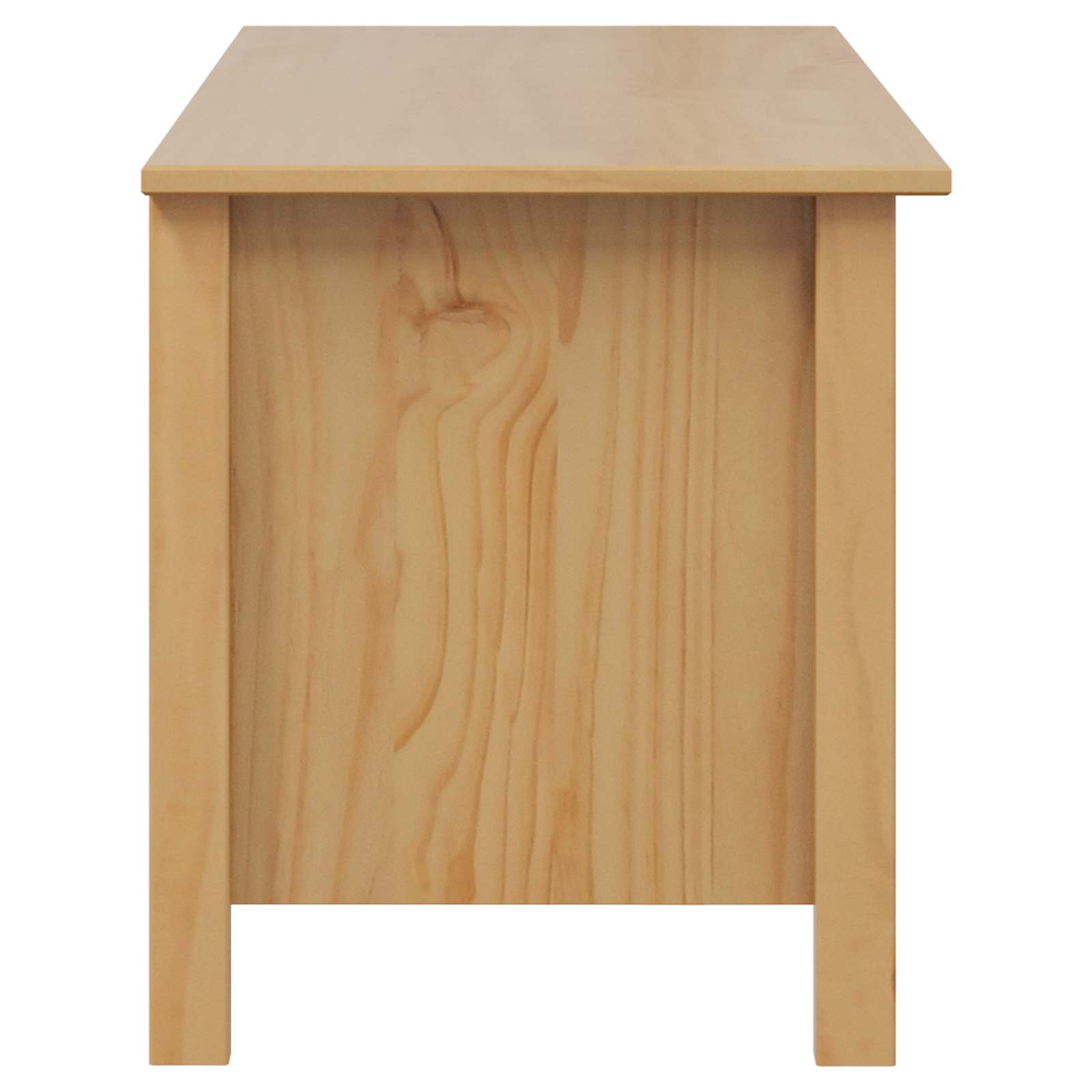 Opbergbox Honingbruin 90 x 40 x 45 cm Massief Vurenhout image 6