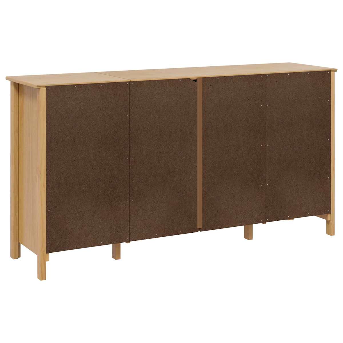 Sideboard HILL Honningbrun 154 x 40 x 80 cm Massivt fyrretræ - Billede 7