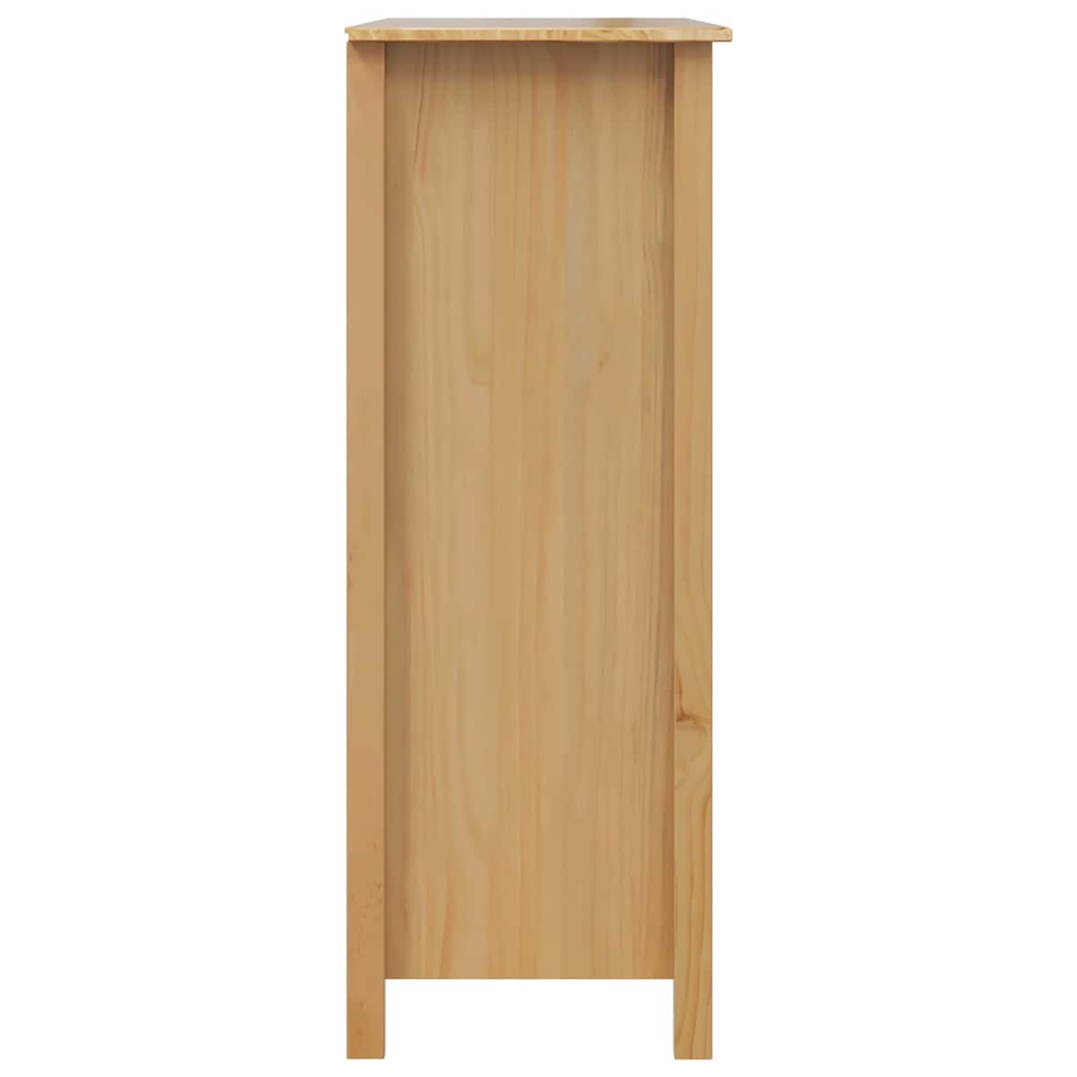 Vinskab HILL Honningbrun 79,5 x 40 x 107,5 cm Massivt fyrretræ - Billede 6
