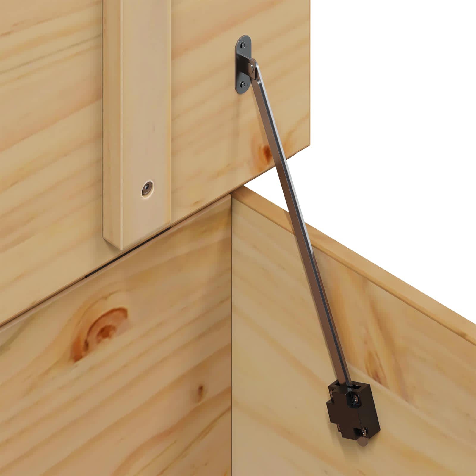 Salontafel Honingbruin 79.5 x 79.5 x 49 cm Massief Vurenhout image 10