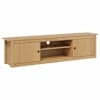 vidaXL TV alus HILL 158 x 40 x 39.5 cm Meepruun Tahke m&auml;nd