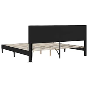 Rám postele Černá 180 x 200 cm Umělá kůže - obrázek 8